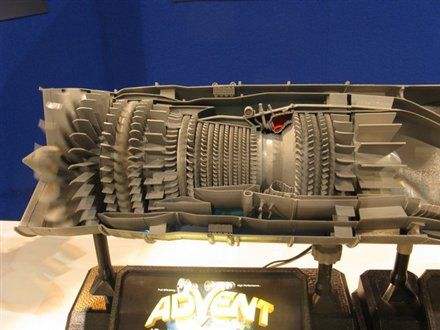 崇信县发动机模型