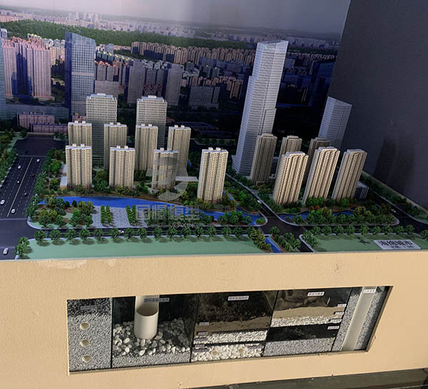 崇信县建筑模型